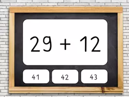Vorschau - Spiele - Interaktives Spiel Addition im ZR 100 ZE+ZE mit ZÜ - Mathematik Klasse 2 - Homeschooling - Seite 1