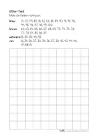 Vorschau - Arbeitsblätter - 100er-Feld Schiff - Deckblatt