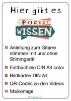 Vorschau - Unterrichtsreihen - Materialpaket Gitarre lernen | Griffe | Schlagrhythmen | Videos | Playalongs | POCKET WISSEN - Seite 2