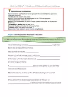 Vorschau - Arbeitsblätter - Wiederholen der Groß-und Kleinschreibung, Jahrgang 7/8 - Deckblatt