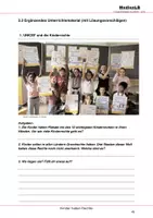 Vorschau - Arbeitsblätter - Kinder haben Rechte - Ergänzungen mit Lösungen - Deckblatt