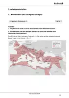 Vorschau - Arbeitsblätter - Römische Stadt - Arbeitsblätter mit Lösungen - Deckblatt