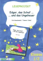 Vorschau - Arbeitsblätter - Leseprojekt zu Edgar, das Schaf und das Ungeheuer - Deckblatt