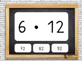 Vorschau - Spiele - Interaktives Spiel: Halbschriftliche Multiplikation Spiel 1 - großes Einmaleins- Mathematik Klasse 3 - Homeschooling - Seite 1