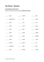 Vorschau - Arbeitsblätter - Wortarten-Mix: Nomen, Verb, Adjektiv und Artikel - Seite 3