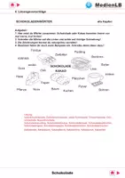 Vorschau - Arbeitsblätter - Schokolade - Lösungsvorschläge - Deckblatt