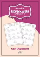 Vorschau - Arbeitsblätter - Rechenmauern Zahlenraum bis 10 & bis 20 - mit Lösungen - Deckblatt