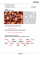 Vorschau - Arbeitsblätter - Die Kartoffel - Lösungsvorschläge - Deckblatt