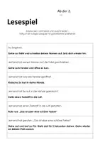 Vorschau - Spiele - Lesespiel mit Aktivitäten ab 2. Klasse - Seite 2