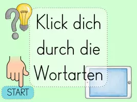 Vorschau - Präsentationen/Tafelbilder - Wortarten Wiederholung (interaktiv & digital) - Seite 2