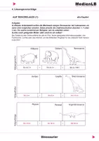 Vorschau - Arbeitsblätter - Dinosaurier - Lösungsvorschläge - Deckblatt