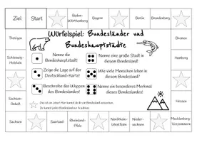 Vorschau - Spiele - Bundesländer und Bundeshauptstädte - Würfelspiel - Seite 2
