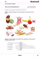 Vorschau - Arbeitsblätter - Milch - Lösungsvorschläge - Deckblatt
