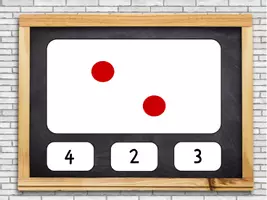 Vorschau - Spiele - Interaktives PDF: Plättchen werfen bis 5 zur Mengenerkennung, Plättchen werfen, Spiel - Seite 1