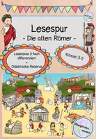 Vorschau - Arbeitsblätter - Lesespur - Die alten Römer - - Deckblatt