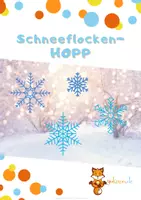 Vorschau - Spiele - Winter: Schneeflocken Bewegungsspiel - Deckblatt
