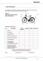 Vorschau - Arbeitsblätter - Roller- und Fahrradtraining - Arbeitsblätter mit Lösungen - Seite 1