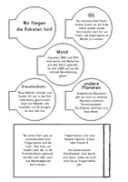 Vorschau - Mal- und Bastelvorlagen - Lapbook Vorlage Thema: Raumfahrt - Seite 3