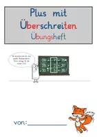 Vorschau - Unterrichtsreihen - Halbschriftliche Addition mit Übertrag ZR bis 100 ZE + E Rechenstrich Rechenschritt - Seite 1