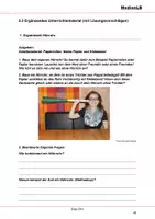 Vorschau - Arbeitsblätter - Das Ohr - Ergänzungen mit Lösungen - Deckblatt