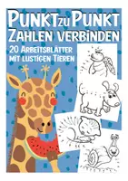 Vorschau - Mal- und Bastelvorlagen - Punkt zu Punkt - Zahlenbilder Tiere - Deckblatt