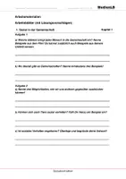 Vorschau - Arbeitsblätter - Sozialverhalten - Arbeitsblätter mit Lösungen - Deckblatt