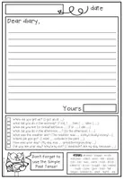 Vorschau - Arbeitsblätter - Diary Entry – Tagebucheintrag auf Englisch schreiben | Writing Arbeitsblätter 6.–7. Klasse - Seite 2