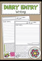 Vorschau - Arbeitsblätter - Diary Entry – Tagebucheintrag auf Englisch schreiben | Writing Arbeitsblätter 6.–7. Klasse - Deckblatt