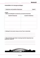 Vorschau - Arbeitsblätter - Brücken - Arbeitsblätter mit Lösungen - Deckblatt