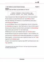 Vorschau - Arbeitsblätter - Hauskatze - Arbeitsblätter mit Lösungen - Seite 1