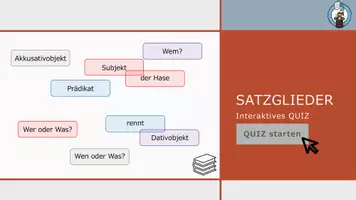 Vorschau - Spiele - Satzglieder: interaktives Quiz (leicht) - Seite 2