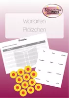 Vorschau - Stationenlernen - Wortarten Weihnachtsplätzchen - Deckblatt