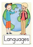 Vorschau - Poster - school subjects Englisch Bildkarten flash cards - Seite 1
