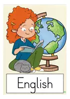 Vorschau - Poster - school subjects Englisch Bildkarten flash cards - Seite 2