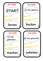Vorschau - Spiele - Perfekt , Partizip II, ich habe......wer hat....? - Seite 1