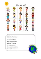 Vorschau - Arbeitsblätter - DaZ: Leseverstehen "Wer bin ich?" - differenziert mit Silbenschrift - Seite 3