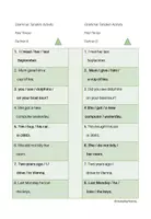 Vorschau - Spiele - TANDEM ACTIVITY Past Tense - Seite 3