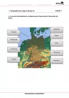 Vorschau - Arbeitsblätter - Deutschlands Landschaften - Arbeitsblätter mit Lösungen - Seite 3