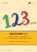 Vorschau - Fördermaterial/Inklusion - Mathematik Hilfsmittel – DAS KLEINE 1x1 - Deckblatt