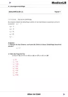Vorschau - Arbeitsblätter - Alles ist Zahl - Lösungsvorschläge - Deckblatt