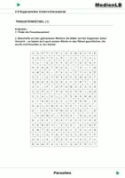Vorschau - Arbeitsblätter - Parasiten - Ergänzungen mit Lösungen - Deckblatt
