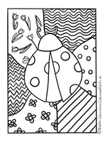 Vorschau - Mal- und Bastelvorlagen - Ausmalbilder Frühling, Grundschule - Seite 3