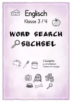 Vorschau - Arbeitsblätter - Englisch: Suchsel/ Word search - Seite 1