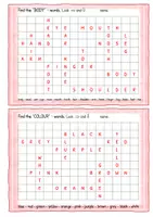 Vorschau - Arbeitsblätter - Englisch: Suchsel/ Word search - Seite 2