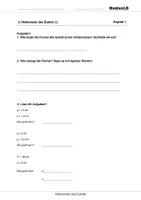 Vorschau - Arbeitsblätter - Höhensatz des Euklid - Arbeitsblätter mit Lösungen - Seite 2