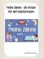 Vorschau - Unterrichtsreihen - Materialpaket: Meine Zähne (1.Klasse) - Deckblatt