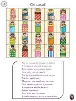 Vorschau - Arbeitsblätter - Puzzle di lettura - Chi sono? - I sacchi a pelo - Seite 3
