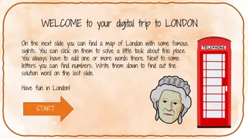 Vorschau - Interaktives Material - Digital Treasure Hunt London - interaktive PDF - Seite 3