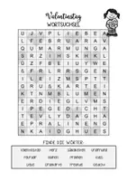 Vorschau - Arbeitsblätter - Valentinstag Bundle für Freiarbeit / Homeschooling (Klasse 2 bis 4) - Seite 1