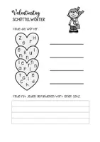 Vorschau - Arbeitsblätter - Valentinstag Bundle für Freiarbeit / Homeschooling (Klasse 2 bis 4) - Seite 3